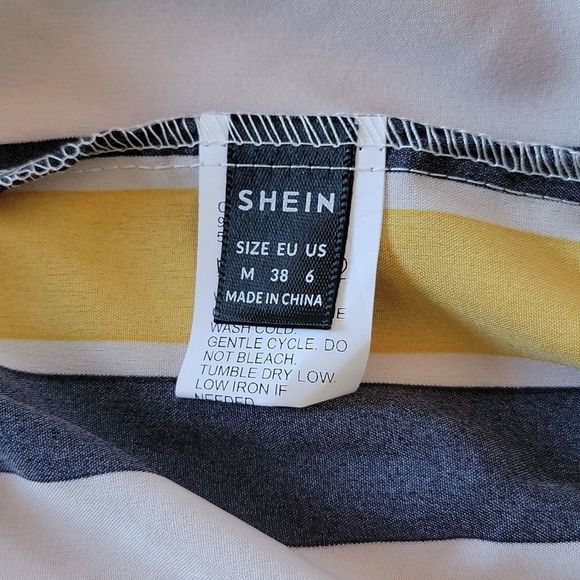 SHEIN Striped halter romper - M - Picture 7 of 8